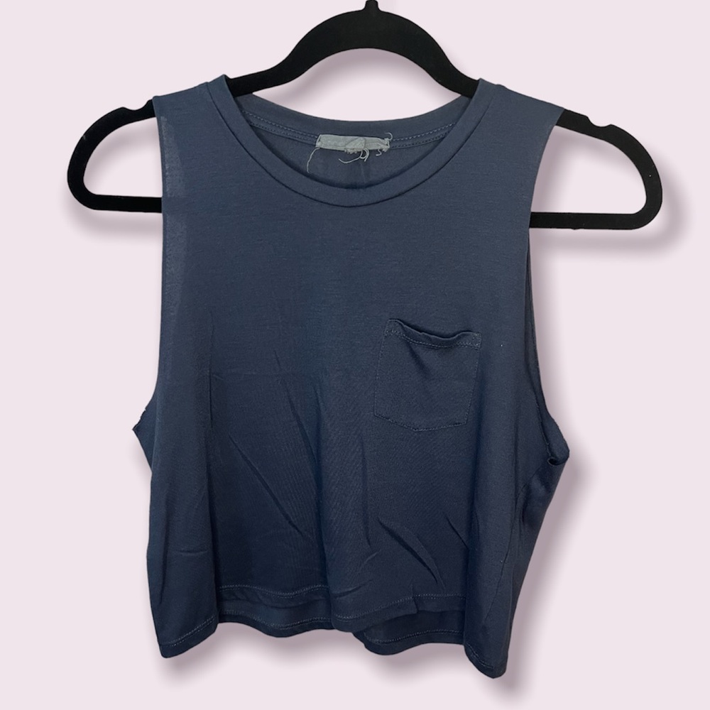 Don’t Ask Why Blue Muscle Tank